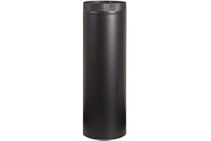 UNITED STATES HDW Imperial Group Bm0220 Stove Pipe Blk 6"X48"