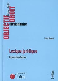 Lexique juridique