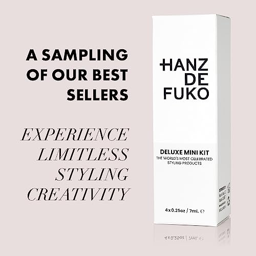 Hanz de Fuko Deluxe Mini Hair Care Kit Super Styling Sampler