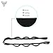 Forbidden Road Stretch Strap (6ft, 8ft) Yoga Strap with Muti-Loops Exercise Band for Physical Therapy Green/Black/Blue/Purple