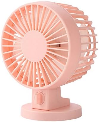 Loveprint Mini Mute Portable Rechargeable Fan Desktop USB Fan Oscillating Table Fan Air Circulator Fan Personal for Traveling Hiking Fishing Camping Desktop Home Office Dorm