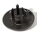 Armrest Cap Cover for 07-19 Tahoe Suburban Yukon Cadillac Escalade Seat Parts - Replaces 15279689 Left or Right Rear Bucket Seats Arm Rest Handle Trim Bolt Vehicle Accessories - Black