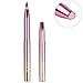 Z'OREYA Lip Brush, Fashion Gradient Color Retractable Lip Brush for Lipstick Gloss Makeup, Great Travel Portable Vanity Lipstick Lip Brush Tool