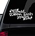 Custom Window Car Decal - Dinna Fash - Dinna Fash Vinyl - Dinna Fash Decal - Unique - Outlander Inspired - Sassenach - Gifts - Fancy - Have a Nice Day - Funny (12