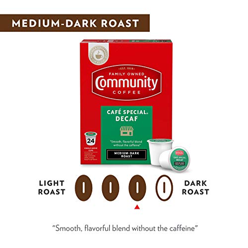 Community Coffee Café Special 36 Count Coffee Pods, Medium Dark Roast