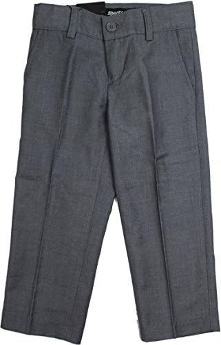 Armando Martillo Boys Flat Front Adjustable Waist Slim Fit Dress Pants
