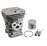 Max Motosports 47mm Cylinder Piston Rebuild Kit Assembly For Husqvarna 455 460 Chainsaw #537 32 04-02