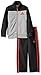 adidas Little Boys' Tricot Zip Jacket and Pant Set, Onix, 4