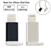 iPhone to Android Adapter, HkittyXiong Apple Lightning to Micro USB Cable Adaptor Charge Sync Connector for Smartphone, Tablet, GPS, Power Bank Through Apple Lighting Cable (Lightning)
