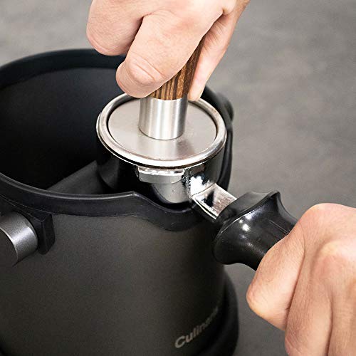 Culinaris Espresso Abschlagbehälter Coffee Knock Box Edelstahl Abschlagbox Abklopfbehälter Kaffeemaschinenzubehör… – Bild 4