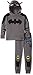 Warner Brothers Boys' Little 2 Piece Batman Costume Hoodie and Pant Set
