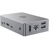 Orange Pi 5 Metal Case, Aluminum Alloy Material Compatible with Orange Pi 5 Single Board Computer Without Antenna