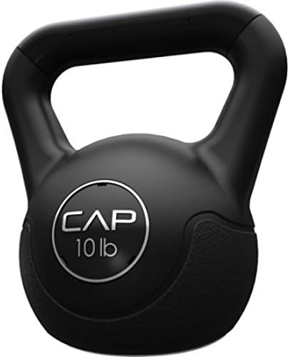 CAP Barbell Tone Fitness Vinyl Extreme Kettlebell Cardio Workout (10 lbs)