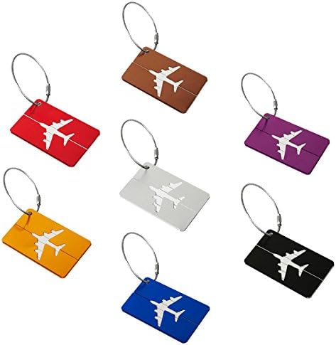 Warkit Aircraft Modeling Aluminum Alloy Luggage Card Licensing Card for Travel Business Trip Person