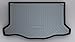Vesul Rubber Rear Trunk Cargo Liner Trunk Tray Floor Mat Cover for Honda Fit 2014 2015 2016 2017