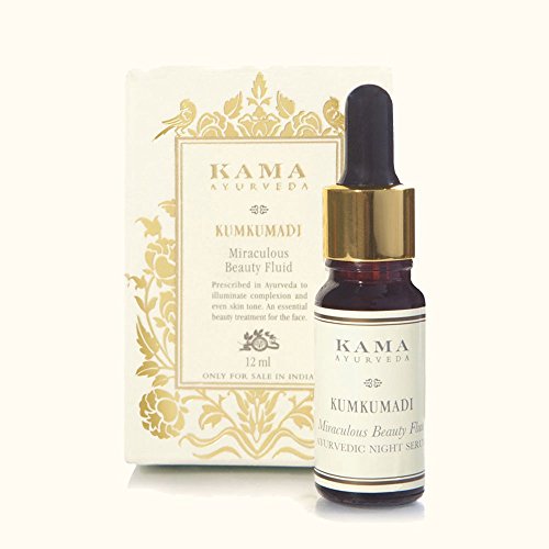 Kama Ayurveda - KUMKUMADI MIRACULOUS BEAUTY AYURVEDIC NIGHT SERUM ANTI AGEING 12ml By IndianMedicalStore