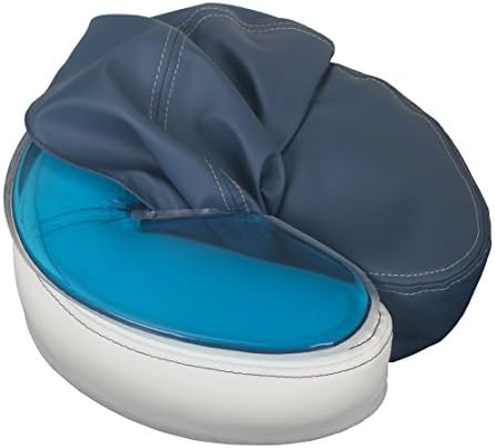LIVING EARTH CRAFTS Massage Table Face Pillow Strata Cool – Face Cradle Cushion with 2 Cooling Gel Pads – Perfect for Summer