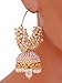 Bollywood Style Party Wear Traditional Indian Jewelry Gold tone Jhumki Jhumka Earrings for Women