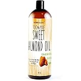 Molivera Organics Sweet Almond Oil, 16 oz.