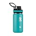 Takeya Originals Vacuum-Insulated Stainless-Steel Water Bottle, 14oz, Ocean