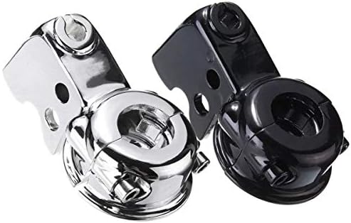 Clutch Lever Mount Bracket Perch For Harley Touring Glide Softail Dyna Sportster 883 Motorcycle Accessories (Color : Silver)