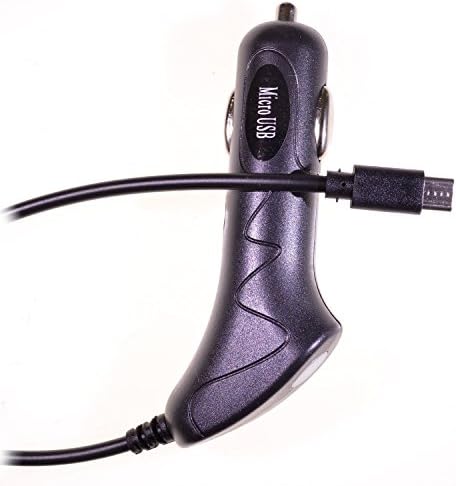 Plug-in Car Travel Charger V9 MicroUSB with Premium Ic Chip Inside for LG G Stylo LS770 H631 (Boost Mobile, Cricket, Metro PCS, Sprint, T-Mobile)