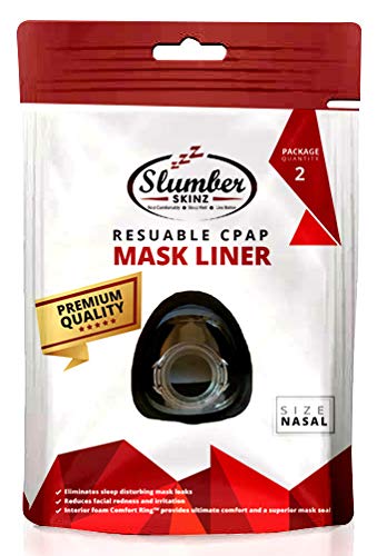 Reusable CPAP Liners (Nasal Masks) by Slumber Skinz - (2 Pack)