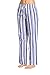 CYZ Women's 100% Cotton Woven Sleep Pajama Pants-IndigoStripe-M