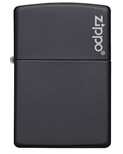 1 Zippo+Black+Matte+Pocket+Lighter