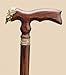 Custom Wooden Walking Cane for Men - Thor Viking - Designer Handcrafted Men's Canes and Walking Sticks for Gentleman