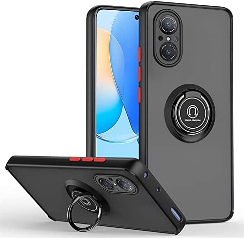 Custodia Portafoglio Con Coperchio E Supporto Per Huawei Nova 9 SE - Pelle Artificiale Tigre Nera