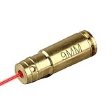 GOTICAL Red Dot 9mm 9 mm Laser Bore Sighter Boresight Hunting Tool 9 mm Cartridge Bore Sight Red Laser Boresighter 9mm boresighters