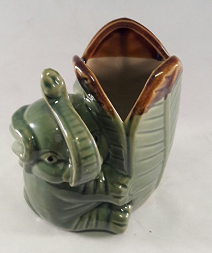 Lucky Bamboo elephant leaf - Ceramic Vase Quality unique from Jmbamboo