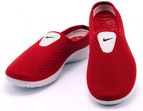 Amazon ナイキ Solarsoft Mule ソーラーソフトミュール 601 レッドレディース 24 0cm Nike ナイキ ウォーキング