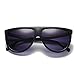 Sunglasses, Mchoice Fashion Unisex Vintage Shaded Lens Thin Glasses Fashion Aviator Mirror Lens Sunglasses (D)