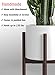 Mid Century Plant Stand – Adjustable Modern Indoor Plant Holder – Brown Planter Fits Medium & Large Pots Sizes 8 9 10 11 12 inches (Not Included) (Adjustable Width: 8-12″ x 16″ Tall, Dark Brown)thumb 4
