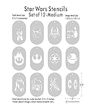 Stencils - Star Wars Set of 12, Medium