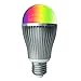 FUYUTEC WiFi LED Light Bulb, 9W (60W Equivalent) RGB+Warm White Dimmable Colorful 800 Lumen, Color Change Controlled by Remote or Smart Andriod iOS Phone Via WiFi iBox