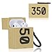 Joyleop(Yellow Shoebox) Compatible with Airpods 1/2 Case Cover,3D Cute Luxury Funny Fun, Silicone Airpod Stylish Chic Character Keychain Skin,Girls Boys Teens Men,Cases for Air pods 1& 2