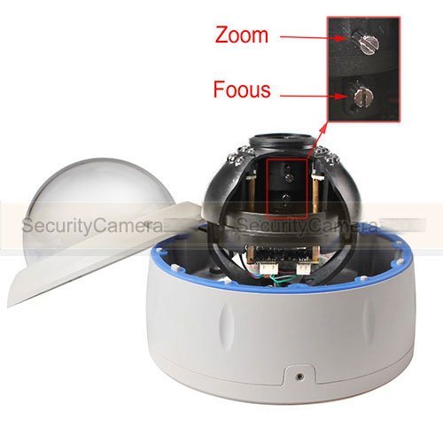 GW Security 5 Megapixel 2592 x 1920 Pixel H.265 HD 1920P Outdoor Indoor PoE Power Over Ethernet 1080P Security IP Camera with 2.8-12mm Varifocal Zoom Len (Certified Refurbished)