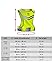 EvoLike Women Reflective Vest of Unique Design for Running Walking Cycling Jogging Motorcycle with Pocket + 4 High Visibility Wristbands + Bag (Fluorescent Pink, Size L/XL)