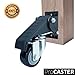New Version | Procaster Workbench Caster Kit | 920lbs Capacity | Pack of 4 | Heavy Duty Steel and Wheels | Lift Easily Your Workbench, Equipment