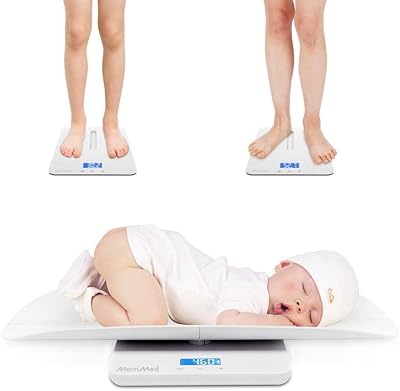 MOMMED Baby Weighing Scale Digital Infant Scale with Height Tracker