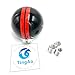 RICKYZHU for Mustang Shelby Cobra GT 500 6 Speed Manual Gear Shift Knob Shift Knob (R on The Right, Red)