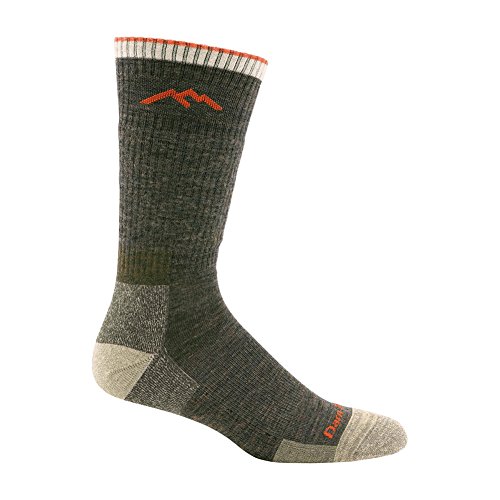 Darn Tough Merino Wool Boot Socks Cushion - Men's Olive X-Large