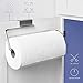 YouCopia Over the Cabinet Door Stainless Steel Paper Towel Roll Holder