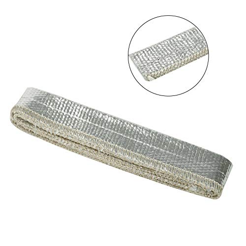 Insulated Wire Hose Cover Wrap Loom Tube 3/4" 3Ft Metallic Heat - Foto 8