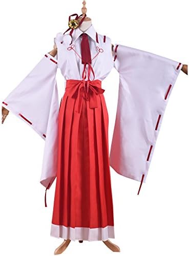 Amazon 武装少女マキャヴェリズム 因幡月夜 いなばつくよ 風 コスプレ衣装 Cosplay衣装 アニメ ハロウィン コスチューム イベント パーティー 仮装 コスプレ 仮装 通販