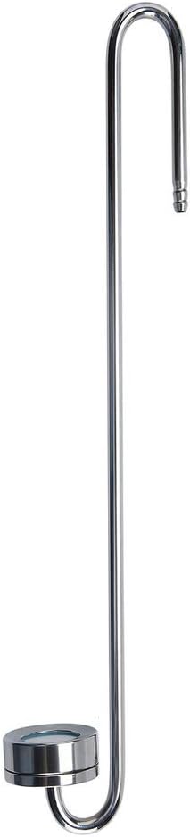 Yagote CO2 Diffuser Stainless Steel Reactor for Aquarium Fish Tank Aquatic Plant