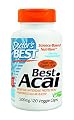 Doctor's Best, Acai, 500 mg, 120 Veggie Caps